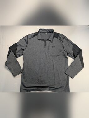 PXG Men’s Quarter-Zip Performance Pullover - Charcoal